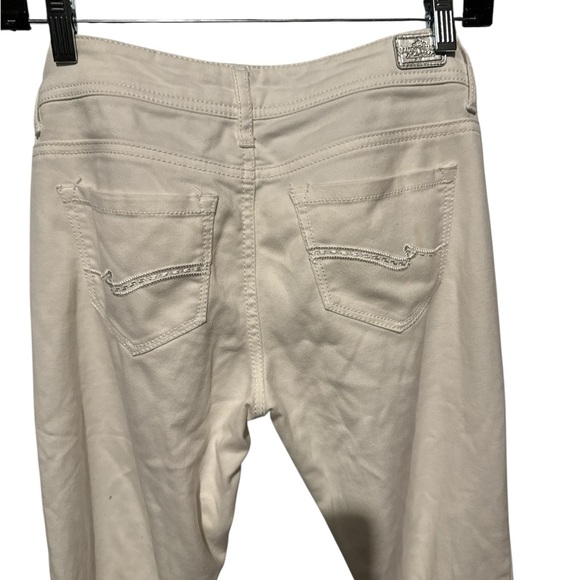 Almost Famous Cream Denim Pants - Picture 4 of 8